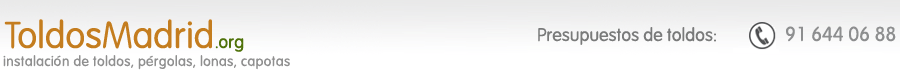 Toldos Madrid